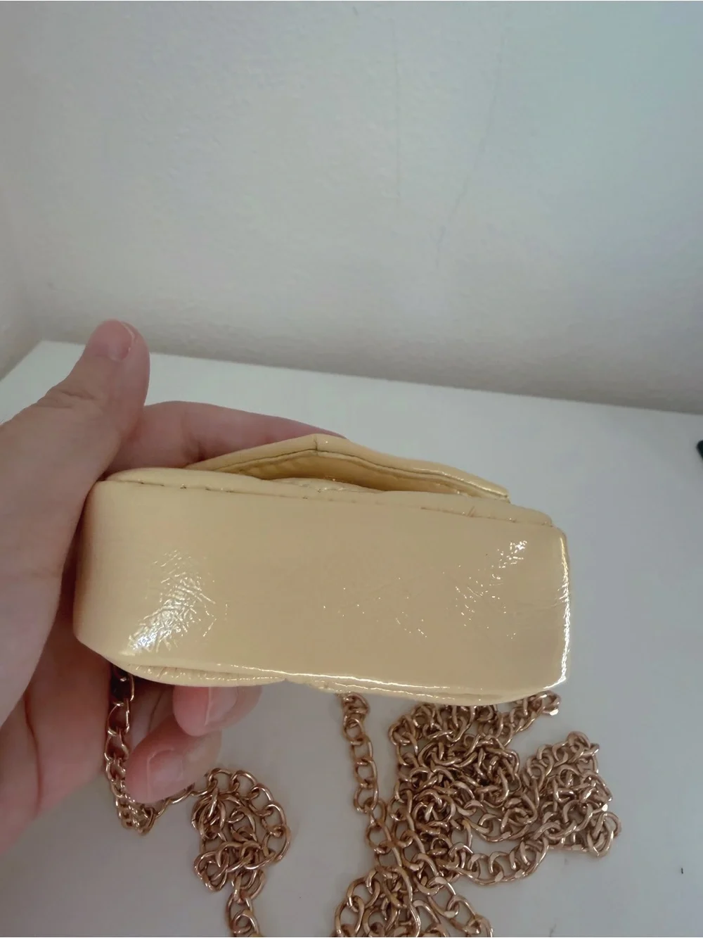 Mini Butter Yellow Crossbody Bag Charm